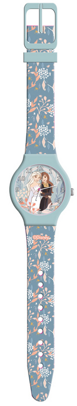 Часовник в Метална Кутия със Силиконова Каишка Аналогов Замръзналото Кралство, Frozen